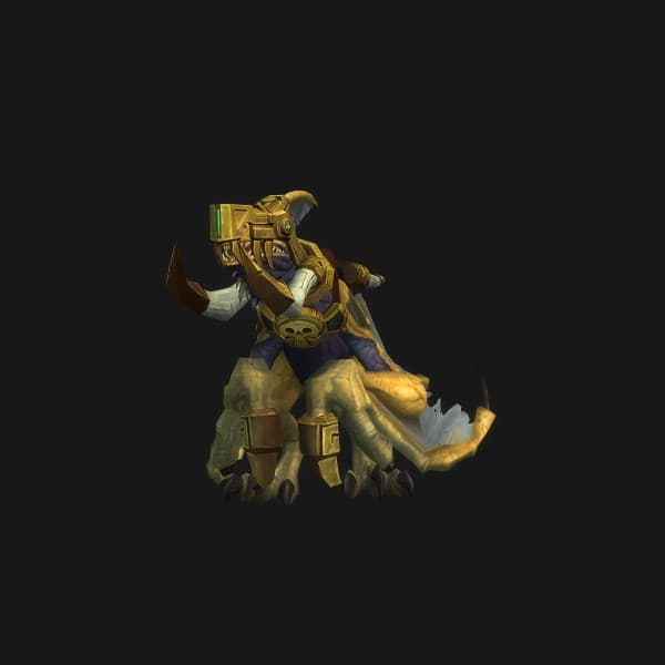 Gepanzerter goldener Pterrordax