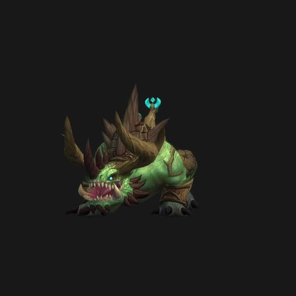 Tiefgrünes Panzerdon