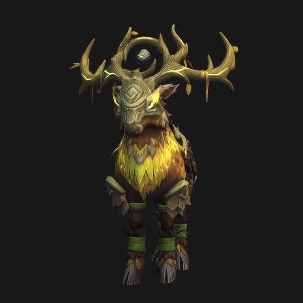 Sonnenberührter Traumhirsch