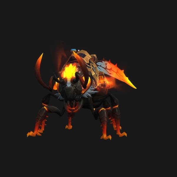 Gleitende Weidenbiene