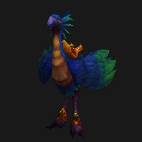 Blauer Falkenschreiter