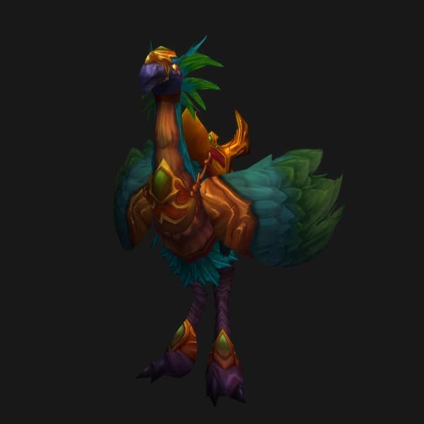 Schneller grüner Falkenschreiter