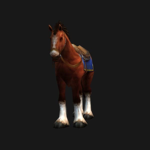 Kastanienbraune Stute