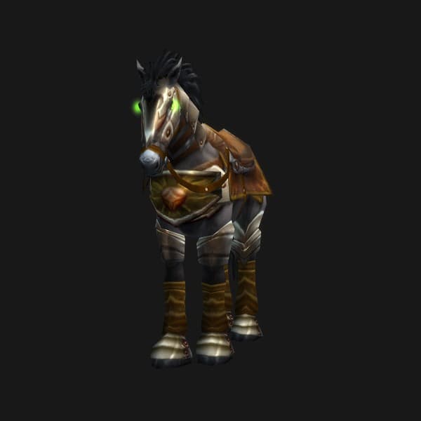 Schnelles graues Ross