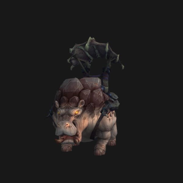 Zugerittener Flussfläzer