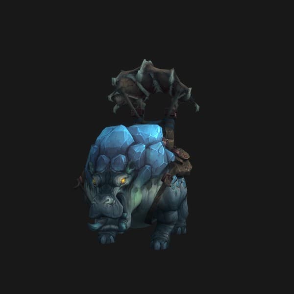 Saphirblaue Flussbestie