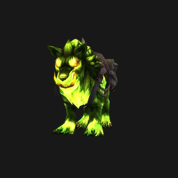 Lodernder Terrorwolf