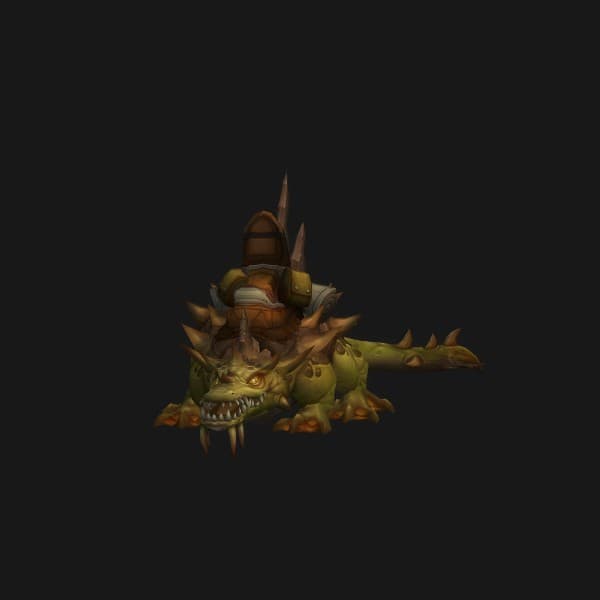 Bulliger Basilisk des Grubenkämpfers