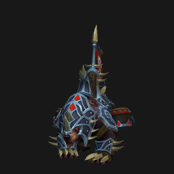 Boshafter Kriegsbär