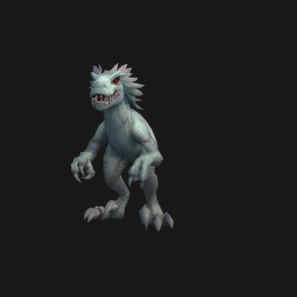 Ebenweiße Wutmähne