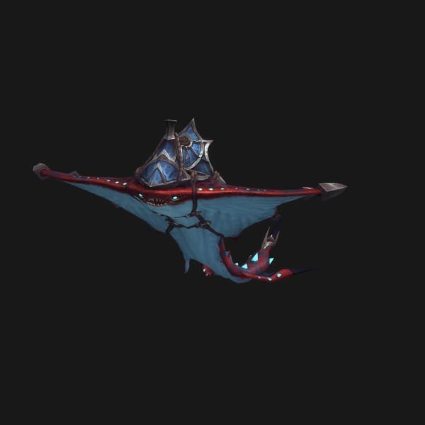 Entfesselter Wellenrochen