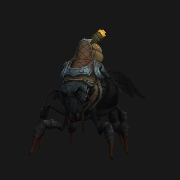 Honigrückenschwarmmutter