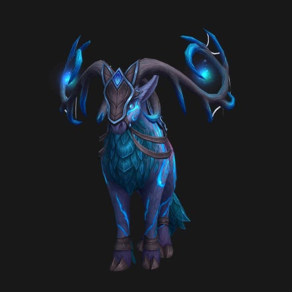 Verzauberter Traumlichtrunenhirsch