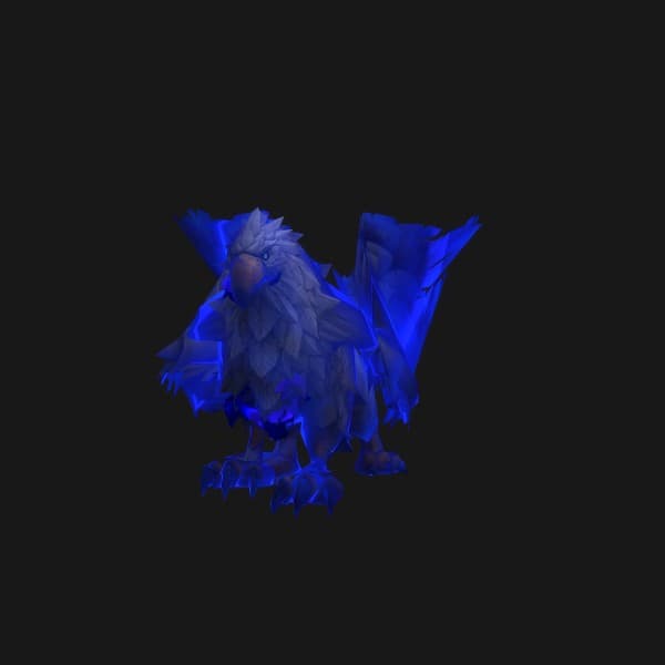 Leerenvernarbter Greif